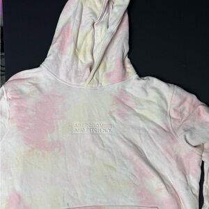 Abercrombie & Fitch Pastel Tie-Dye Sweatshirt